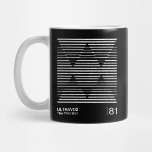 The Thin Wall / Minimalist Graphic Artwork Design Mug
